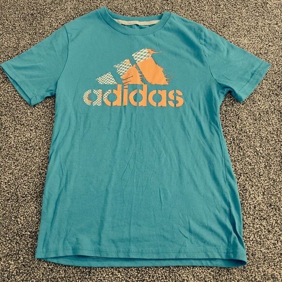 Adidas The Go-To Tee Graphic T-Shirt Youth Medium - Picture 1 of 4